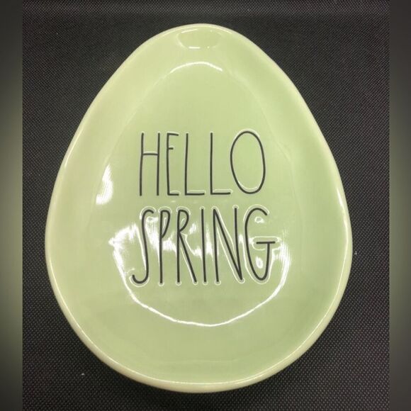 Rae Dunn Hello Spring Tray Candy Dish - Picture 1 of 7
